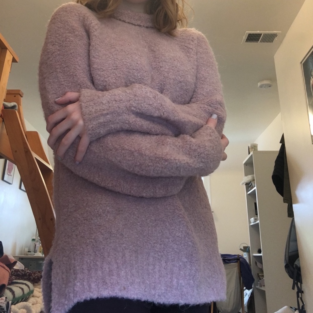 MUST GO: Big fuzzy sweater